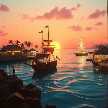 Piratas do porto cover art