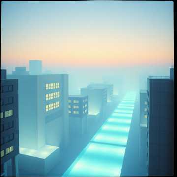 Fluxo Suave de Tela Azul cover art