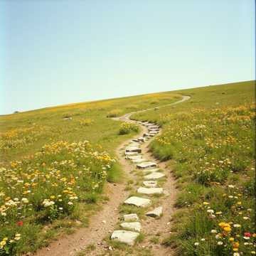 Viața-i un drum cu pietre și flori cover art