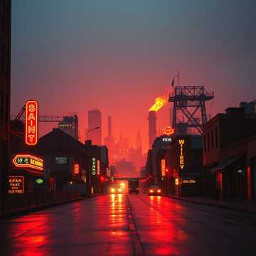 Cidade em Chamas Lentas cover art