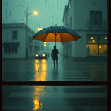 Di Bawah Hujan Aku Menjaga cover art