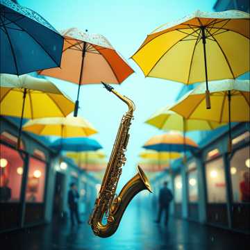 Eleonora 2.1 voce calda uomo, stile jazz e blues, sax, pause e ritmi  col coro cover art