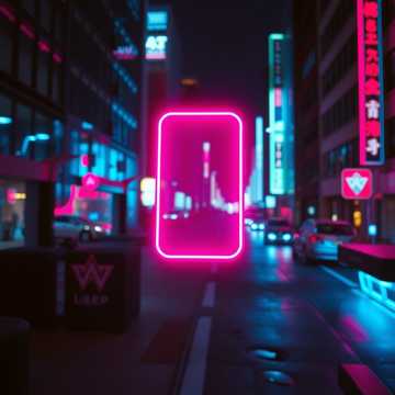 Neon Echoes cover art