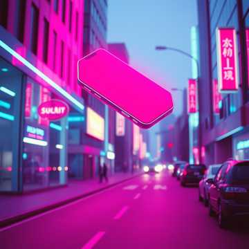 Neon Echoes cover art