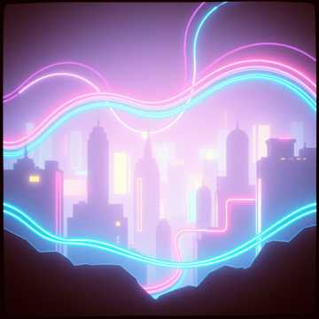 Dancing in the Neon Glow cover art