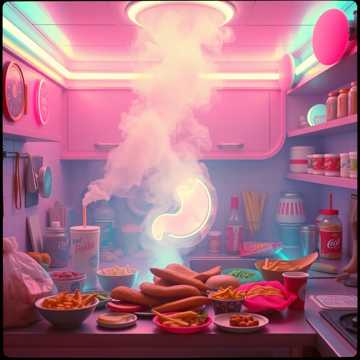 Fast food cover art