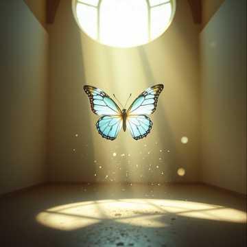 A Butterfly Rising from Broken Chains cover art