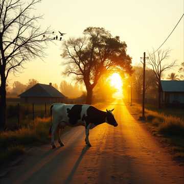 Morning in My Village cover art