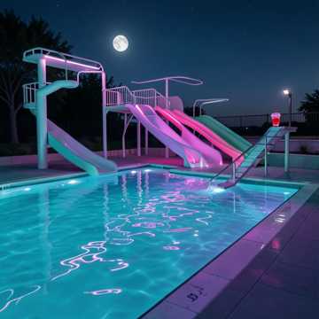 poolside cover art