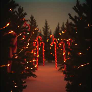 Glitched Up Christmas Lights cover art