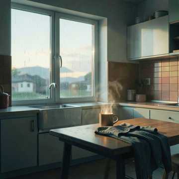 Llueve En Mi Mesa cover art