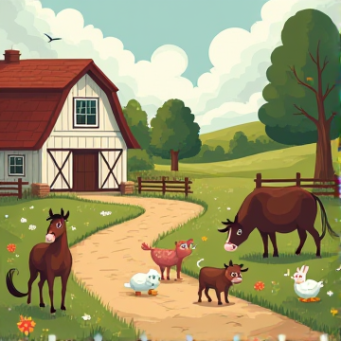 Jugando con los animales cover art