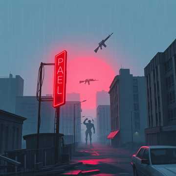 The monster in the city cover art