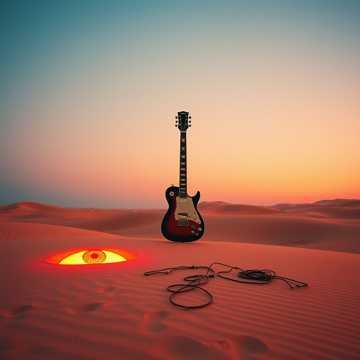 Hypnotic grooves, and desert heat cover art