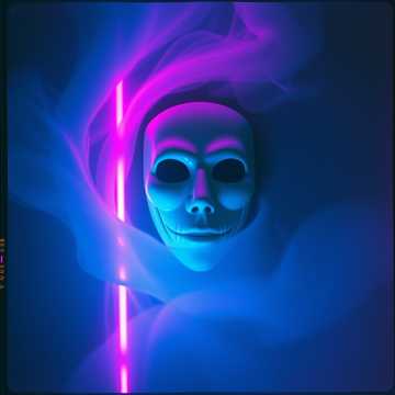 Behind the mask cover art