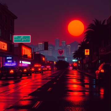 „CODE RED – City on Fire“ cover art