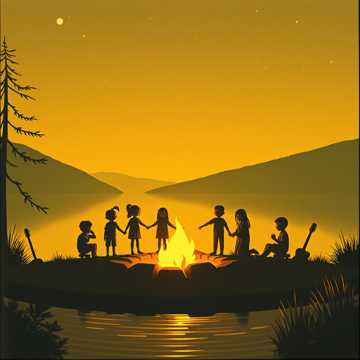 pentru tabara cover art