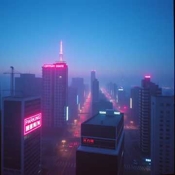 Neon Nightfall cover art