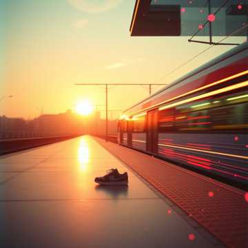 Bahn zum Glück cover art